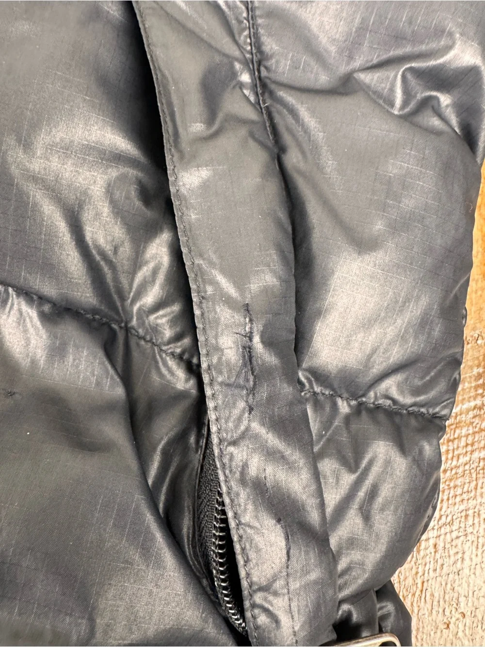 The North Face Men’s Small Black Nuptse 700 Goose Down Puffer Vest